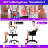 Gel Seat Cushion, Portable Car Seat Cushion for Pressure Relief, Thick Travel Cushions for Office Chair, Car, Kayak