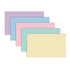 C-Line 3 5 100/PK (48810) x Index Cards, Assorted Colors, Ruled