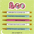 Jxueych 5 Pcs Leo Themed Ballpoint Pens, Inspirational Quotes, Medium Nib 1.0mm, Black Ink, Perfect Office Supplies Gift