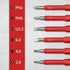 HOUSERAN Insulated Screwdriver Set, 5 Pcs Electrician Tools Kit with Case, 1000V, Screw Driver with Interchangeable
