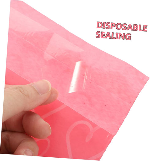 100pcs FOMIYES Self Sealing Menstrual Pouches for Women Sanitary Bags Strong Load Capacity