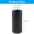 Unlorspy 2PCS 12.7mm (1/2") 8mm (5/16") Router Conversion Chuck Adapter to Black Carbon Steel Router Collet Converter