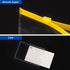 Tamaki 10 Pack Plastic Envelope Poly Zip Envelopes, A4 Size, Letter Size, for School Office Supplies, 10 Color (13x9.5)