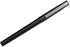 uniball Roller Ball Pen, Stick, Micro 0.5 Mm, Green Ink, Black Matte Barrel, Dozen
