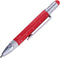 Troika Multi-Tasking Ballpoint Pen (Small) with Ruler, Screwdriver, Stylus, Black Lead, 2 Refills,
