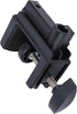 Qinlorgo 1.2cm 1/4in Universal Desktop C Clamp, Aluminum Alloy Cantilever Bracket Table Mount Clamp, and Hole, Desktop