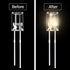 60 5mm Bulb Mudder Pcs Valentine's Day LED Outdoor String Light Mini Replacement Energy Efficient LED Patio Wire Light