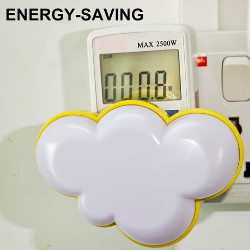 AUSAYE LED Night Light Plug in Lamp Light Sensor Cloud Night Light Energy-Saving Pretty Night Lights for Adults Kids