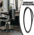 2pcs SEWACC Salon Chair Rubber Base Gasket Non-Slip Styling Chair Ring Gasket Floor Protection Mat for Salon Equipment