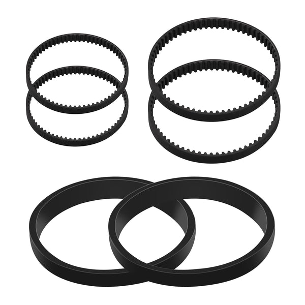 Vacuum Belt Set for Bissell ProHeat 2X Revolution Pet Pro Carpet Cleaner, Fits Models 1986, 1964, 2007