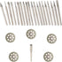 Diamond Burr Set for Rotary Tool, Grinding Carving Notching Bur Bit for Stone, Tile, Glass Jewelry