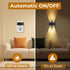 SETEN 4-Pack 2700K LED Night Lights Plug into Wall, Soft White with Light Sensor, Ambient Lighting for Hallway
