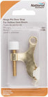 National Hardware N279-695 V227 Hinge Pin Door Stop, Brass