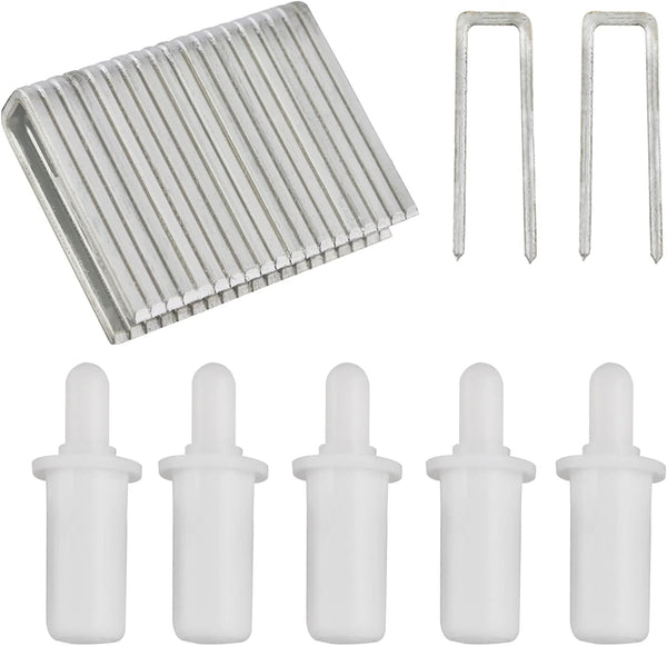 ZZLZX Plantation Shutter Repair Tool Set 20PCS Tilt Rod Louvers Staples and 20PCS