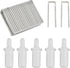 ZZLZX Plantation Shutter Repair Tool Set 20PCS Tilt Rod Louvers Staples and 20PCS