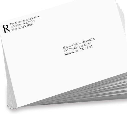 LUXPaper 9 x 12 Open End Envelopes, Peel & Press, White, 80lb. Text, 100% Recycled, 50 Qty