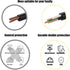 BestCH DC190 DC158 DC211 DC166 AC Power Cord Cable Plug for Lumens Digital Visualizer Document Camera Projector