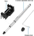 Drill Press Clamp Rotary Tool Stand Holder, Telescopic Hanging with Table Clamp, 360 Degree Swivel Tool
