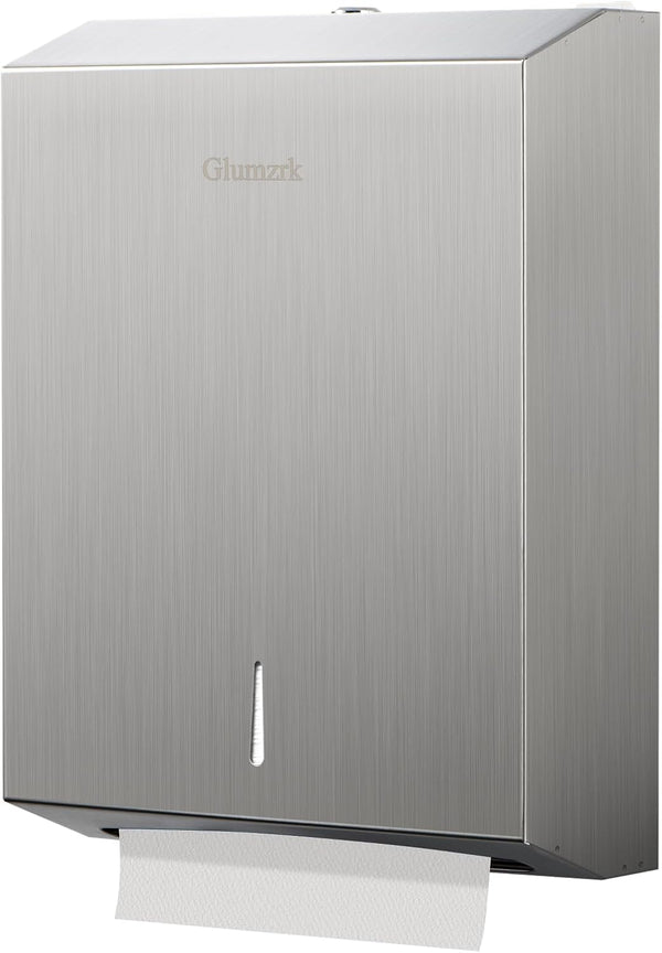 Paper Towel Dispenser Wall Mount, Large Commercial C/Z Tri Fold Multifold Hand