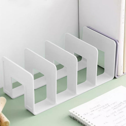 Desk Organizer Bookshelf File Folder Organizer Binder Holder File Sorter Desk Accessories & Workspace Organizers