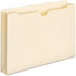 Smead File Jacket, Manila, Legal Size, Reinforced Straight-Cut Tab, 1-1/2" Expansion, 50 per Box (76540)