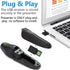 Presentation Clicker Remote for PowerPoint - RF 2.4GHz Wireless Presenter USB for Mac, Keynote, Computer, Laptop