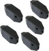 ITROLLE 5PCS Dimming Black PC Material Inline Switch Floor/Table Lamp Switch Replacement Suitable for Incandescent Lamp