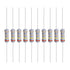 YOKIVE 50 Pcs Metal Oxide Film Resistors, Axis Lead Resistor, 1W, 2.4 Ohm for Electric Power Equipment