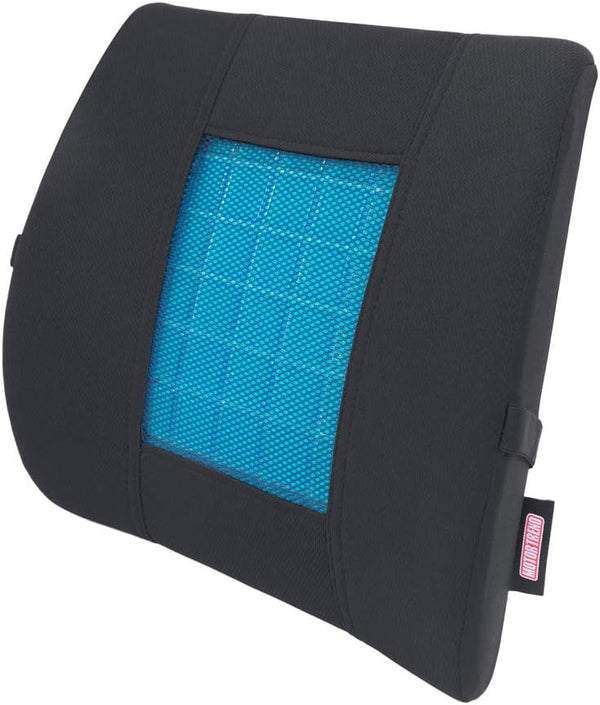 Motor Trend Cooling Car Lumbar Support Cushion - Made with Memory Foam