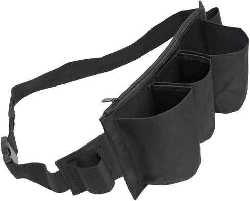 Tool Pouch Waist Belt Bag, Multipurpose Tool Belt for Housekeeping and Gardening, Black