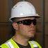 Klein Tools 60162 Safety Glasses, Professional Protective Eyewear, Semi Frame, Scratch Resistant, Anti-Fog, Gray