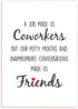 Funny Birthday Card for Coworker Colleague Friend, Humor New Job Card, Going Away Card for Work Friend, Leaving Goodbye
