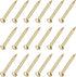 Small Nails (1.5x15mm) 50pcs, Brass Tiny Hardware Nails for Household Woodworking, Brass Tone