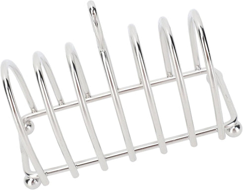 SUNGOOYUE Stainless Steel Rack, 6 Slice Bread Holder for Breakfast Sandwiches with