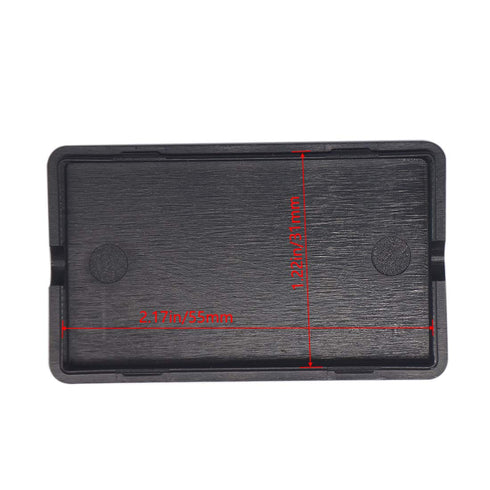 Zulkit 5Pcs Project Boxes ABS Plastic Electrical Project Case Power Junction Box Black