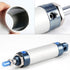 Beduan MAL 16 x 100 Pneumatic Mini Air Cylinder, Dual Action, 16mm Bore, 100mm (1Pcs)