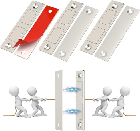 Cabinet Drawer Magnets, Jiayi Closet Magnetic Cabinet Door Catch, 4 Pack Ultra-Thin