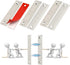 Cabinet Drawer Magnets, Jiayi Closet Magnetic Cabinet Door Catch, 4 Pack Ultra-Thin