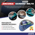 1/2" x 18" Zirconia Sanding Belts for Metal, 36 PCS 40 Grits Sand Paper, Perfect for Knife Blade Sharpening and
