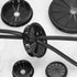 4Pcs Grommet Grommet 1.38"(35mm) Grommet uxcell Desk Black, Snap Bushing with Shutter for Holes with Mounting, Round