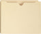 Smead File Jacket, Reinforced Straight-Cut Tab, 1" Expansion, Letter Size, Manila, 50 per Box