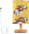 ALAZA Dogs Bubble Bedside Table Lamp with USB Port for Bedroom Nightstand
