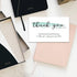 TENTADO 50 2 3.5 Inch Thank You for Order Cards, Thank You For Supporting My Small Business Cards, Customer Thank You