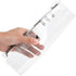 Elsjoy 6 Pack A5 Clear PVC Binder, 6-Ring Soft Notebook Binder, Refillable Notebook, 9.3" x 7"