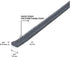 M-D Building Products 02071 1/4 in. x 1/2 in. x 17 ft. Gray Economy Foam Window Seal