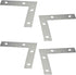 pson 40Pcs 2 2 Inch x L-Shape Corner Brackets, Right Angle Metal Corner Braces for Furniture Repair, Shelf Support