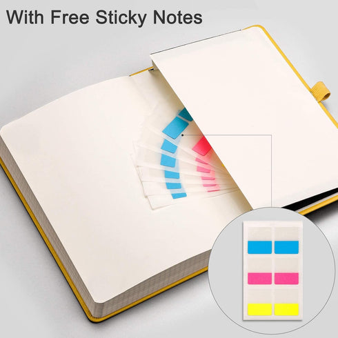 EMSHOI Graph Paper Notebook - 256 Pages A5 Graph Notebook, Square Grid Notebooks for Work, 120gsm Thick Paper