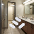 Cauaoa 8Pcs Set, Transparent Toilet Seat Bumper Silicone Strong Adhesive Toilet Seats Lid Bumpers, Toilet Seat Buffers