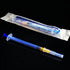 100 Pack 1ml 25Ga Plastic Syringe with Measurement for Scientific Labs, Disposable Individually Wrapped