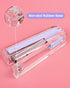 Clear Acrylic Stapler, Desktop Stapler, Elegant Modern Desk Accessory for Home, Office, or School